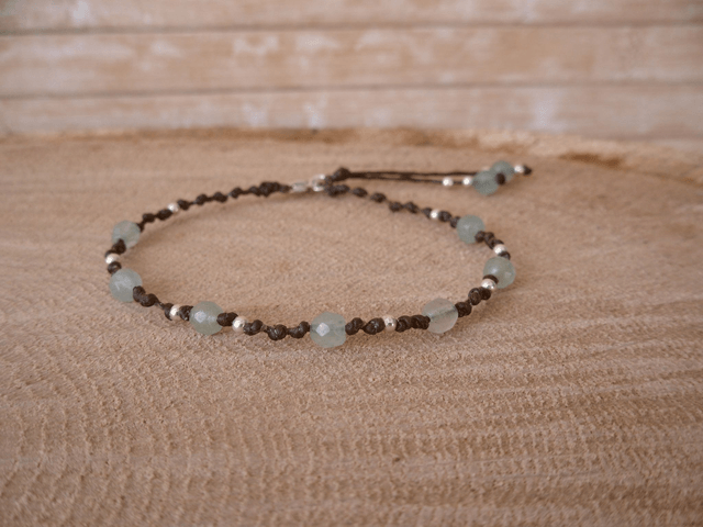 Bracelet chakra du coeur en Aventurine