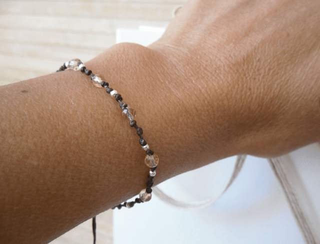 Bracelet chakra du plexus solaire en Citrine